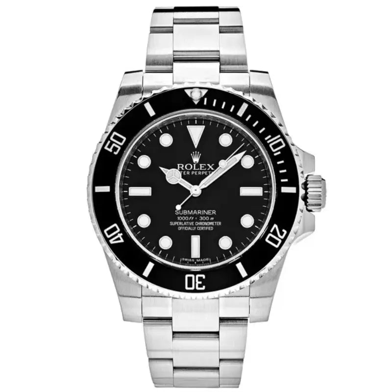 Submariner No Date Mostrador Preto