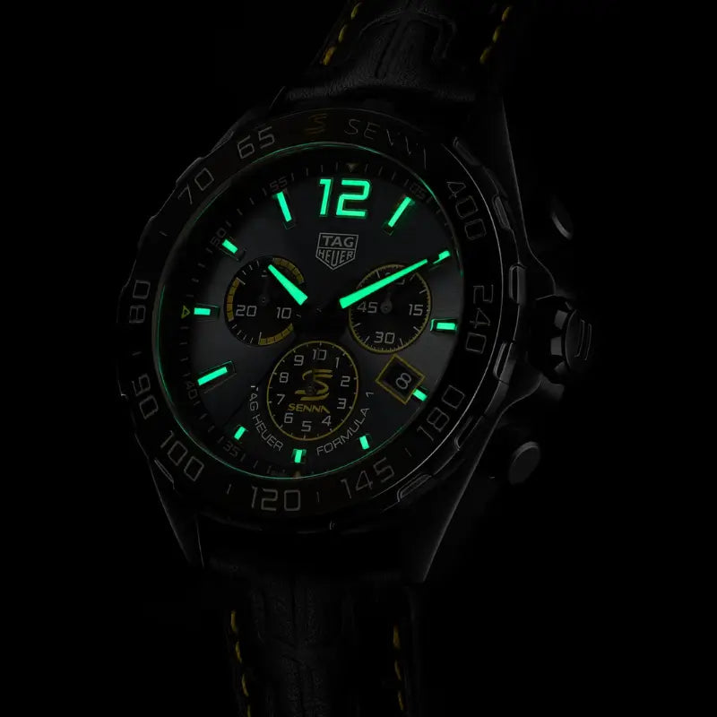 TAG Heuer Formula 1 Chronograph Black - Edição Especial Senna