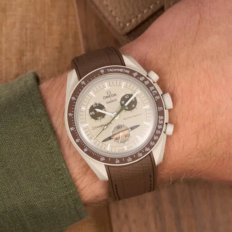 Pulseiras de Borracha Premium - Moonswatch