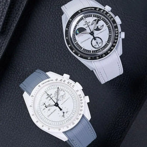 Pulseiras de Borracha Premium - Moonswatch